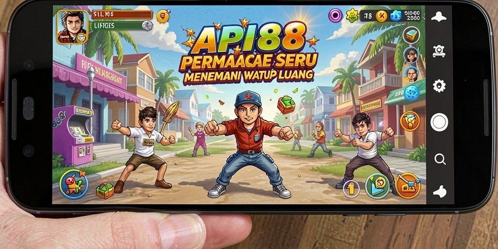 Tampilan gameplay seru dan menantang dari API88.