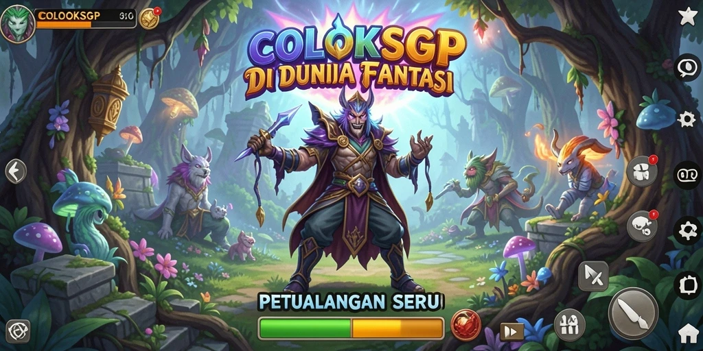 Tampilan menawan gameplay COLOKSGP yang penuh tantangan.