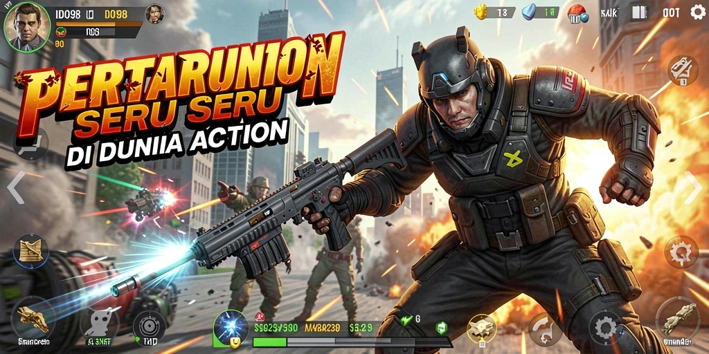 Tampilan gameplay ID098 yang penuh aksi dan seru.