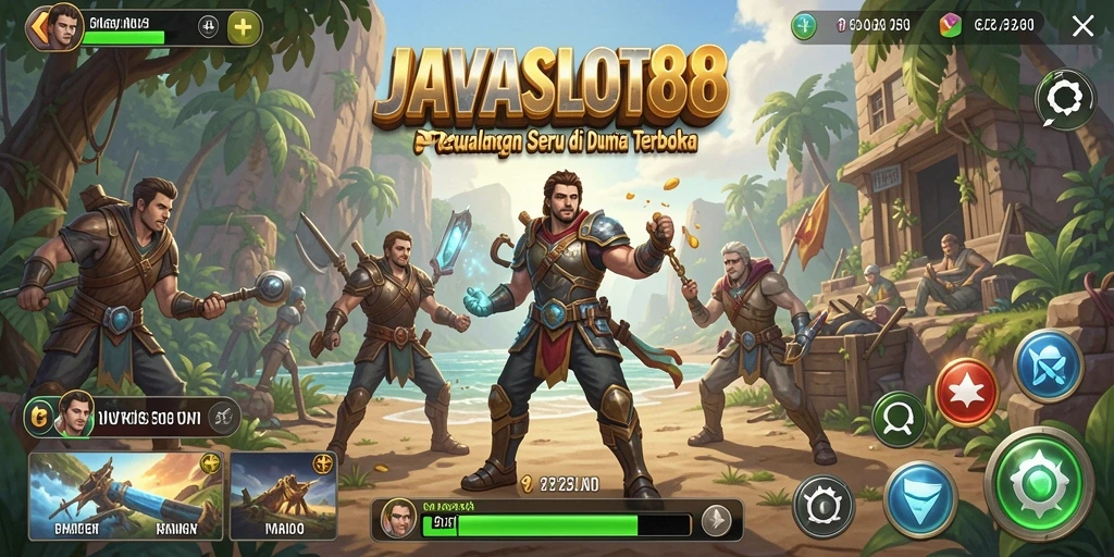 Tampilan gameplay seru dari dunia terbuka JAVASLOT88.