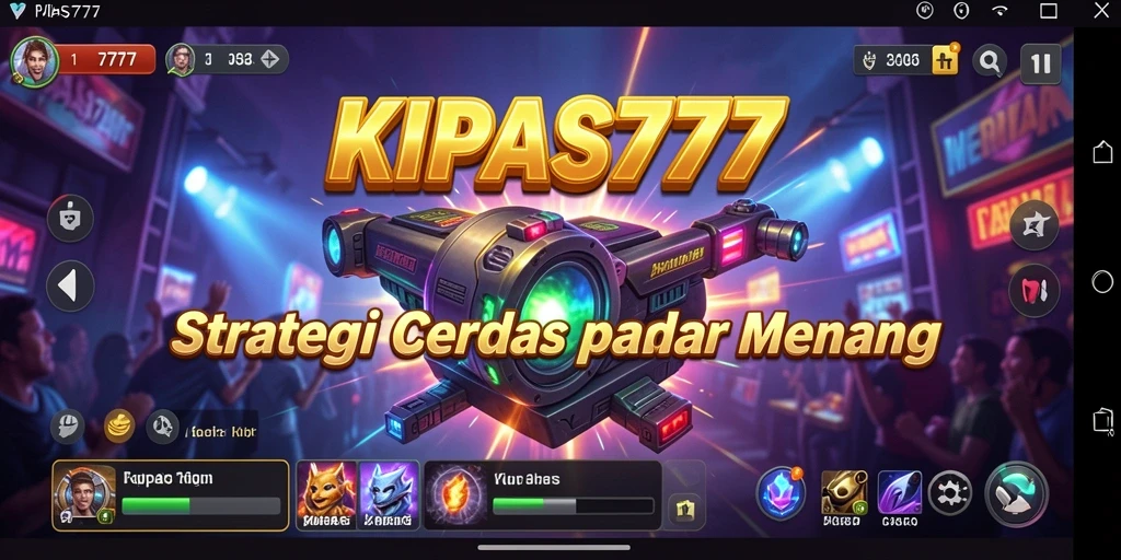 Tangkapan layar gameplay strategi KIPAS777 yang menegangkan.