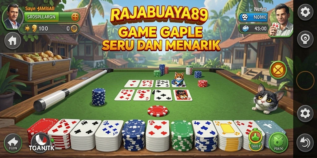 Tampilan gameplay seru RAJABUAYA89 dengan fitur interaktif.