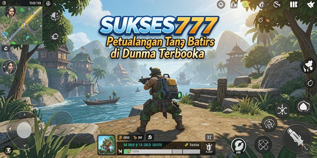 Tampilan gameplay yang memukau dari dunia Open World SUKSES777.