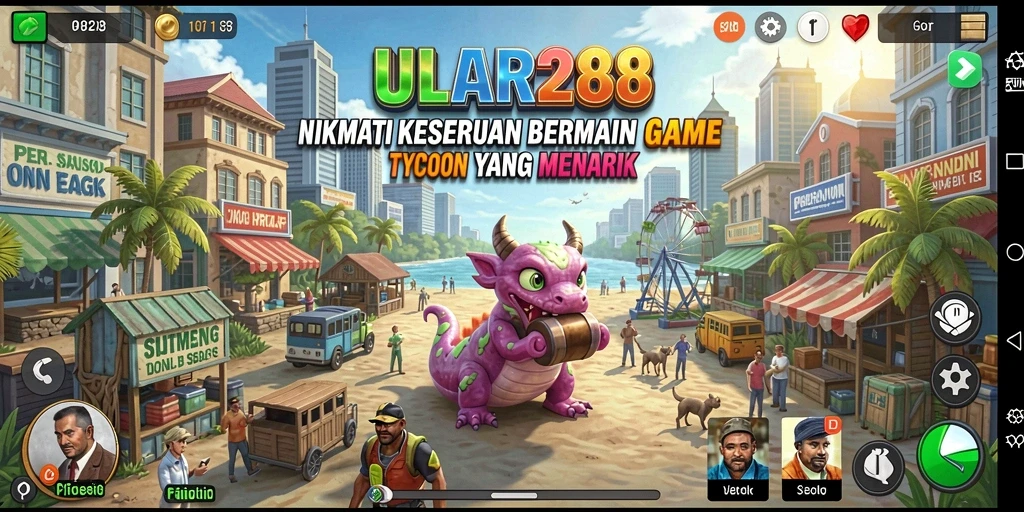 Tampilan gameplay Tycoon yang menarik dan menantang.